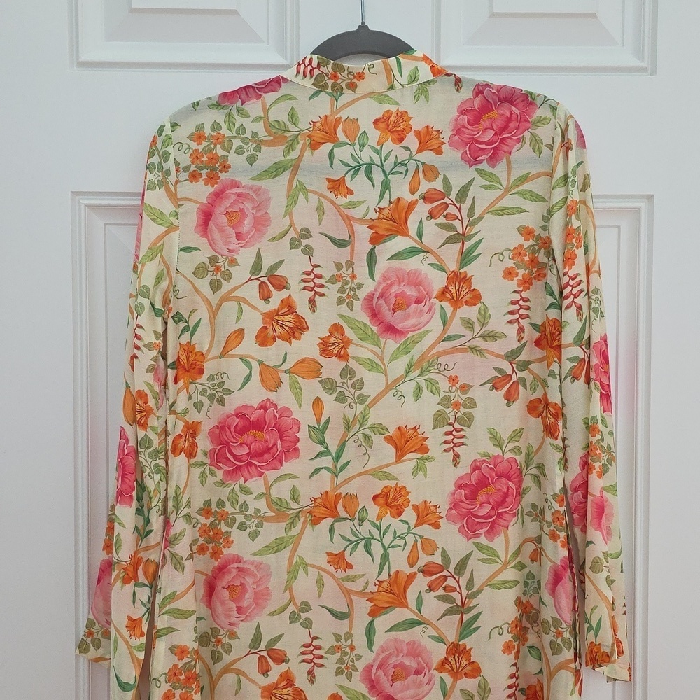 Verandah Floral Midi Dress.  Size Small. NWT - Picture 7 of 13